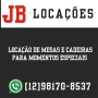 Foto 1:  JB Locações Aluguel de Mesas e Cadeiras